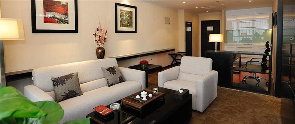 Dong Huang Hotel Peking Exteriör bild